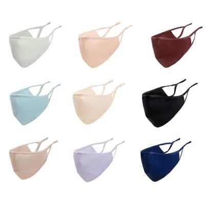 China Hot Sale Reusable Multi Color Earloop Cloth Mask 2Ply Adjustable Reusable Face Masks for sale