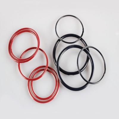 China Saure überzogene O-Ring 75-85 Antihärte mit organischem Fluor-Material zu verkaufen