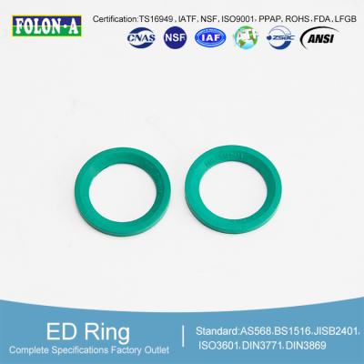 China ISO 3601-1 Anillos de sellado de perfil resistente al desgaste para sistemas hidráulicos de 400 bar en venta