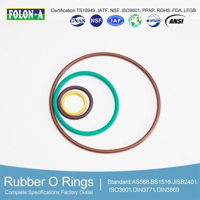 Chine AS 568 / BS 1516 High Temp O Rings With Excellent UV Resistance And Chemical Compatibility à vendre