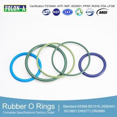 Chine AS568 BS1516 FKM O Ring Cord 14 MPa Tensile Strength Excellent Resistance à vendre