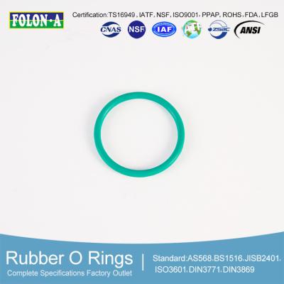 China Long Lasting UV Resistant Rubber O Rings In 70A Durometer for sale