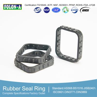 China Custom Rubber Parts With Mold Compression For Equipment Accessories for sale