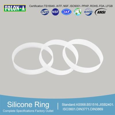 China Heat Resistant Silicone C Rings For Liquid Or Compression Molding for sale