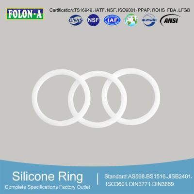 China Silicone O Rings Mold Pressed Heat Resistant with Good Tear Resistance for sale