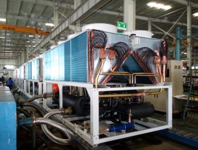 China Bitzar compressor Air cooled screw chiller for sale