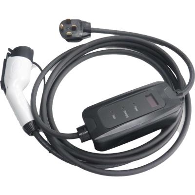 中国 SAE J1772 mode2 charger 3.5kw single phase fixed current portable ev charger for electric vehicle charging 販売のため