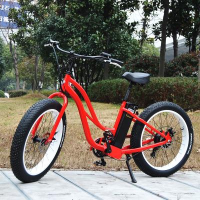 China Good OEM 26 inch 350w/500w/750w ebike from china common type factory supplier for city and beach road for sale