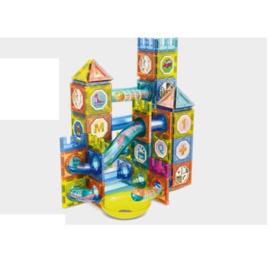 China Diy design magnet kid's toy 3D building block magnetic puzzle low price large size educational plastic kid's friend big set for child for sale