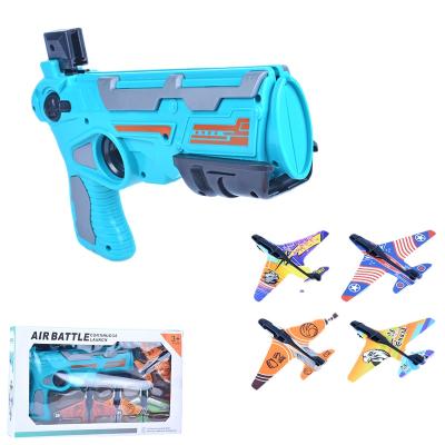 China The Other Airplane Foam Catapult Aircraft Battle Launcher 2021 Toy Guns For Kids for sale