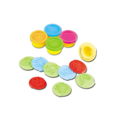 China Plastic Play Dough Child DIY Open Dry Color Clay Set Toy Tool Slime Noodle Machine Play Dough Colors for sale