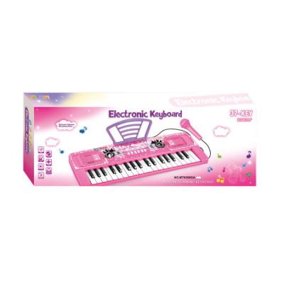 China Educational Toy Christmas Gift 2022 Keys Built In Speakers Microphone Beginners Piano Keyboard Piano Supply Kids Electronic for sale