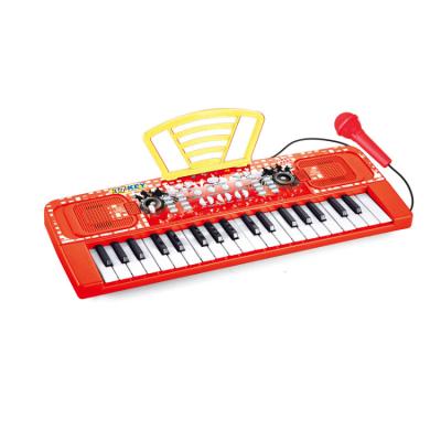 China Educational Toy Piano Keyboard Portable Smart Educational Toys With Music Notebook Bracket Musical Instrument Piano For Children for sale