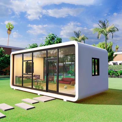 China Office Homestay Smart Mobile Aluminum Apple Cabin with Kitchen and Soundproof Capsule for sale