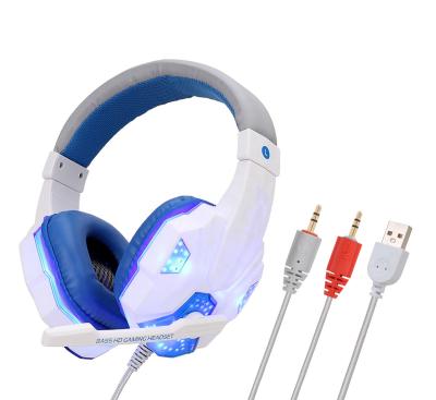 China Perfect Sound Gaming Headset 7.1 With Microphone Mic Surround Sound USB 3.5mm Game Wired Headphones Gamer for sale