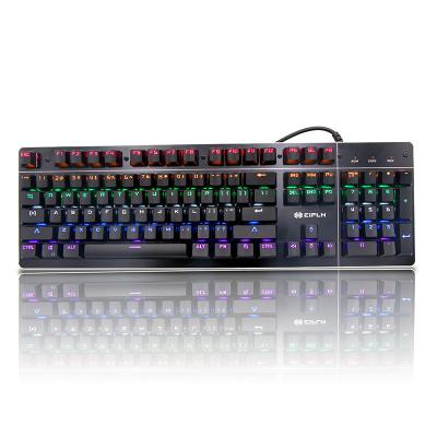 China New 2021 Numeric Keypad Mechanical Keyboard 104 Keys Blue Or Red Switch Gaming Keyboards For Tablet Desktop for sale