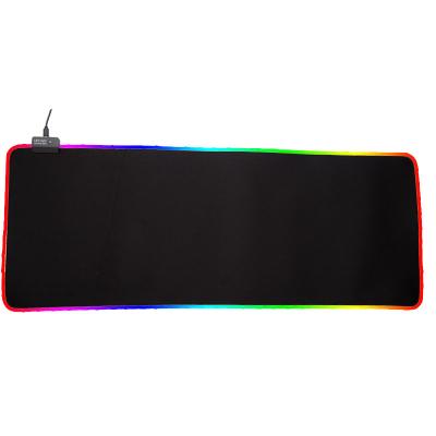 China Large Extended Durable Gaming Mouse Pad RGB Soft Non-slip Rubber Base, Waterproof, Computer Keyboard Mousepad Mat For Pro Gamer for sale