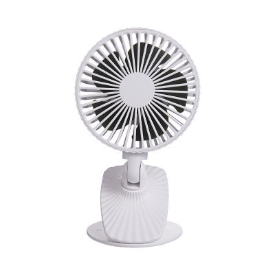 China Hot Sale Adjustable Wind Speed ​​Usb Mini Rechargable Small Fans Pink Clip Fan For Office Home Electric Fan for sale