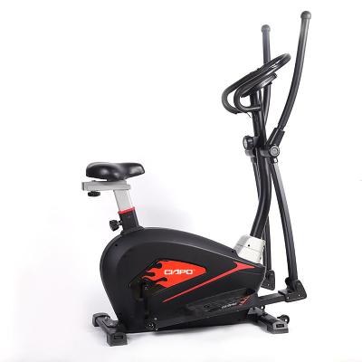 China Home Fitness Elliptical Adjustable Indoor Equipment Aerobics Machine Magnetic LCD Display Elliptical Bike for sale