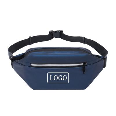 China Custom Designer Water Proof Logo Waterproof Nylon Chest Waist Bag Reflective Brand Security Messenger Bum Bag Fashion Crossbody Fanny Pack for sale