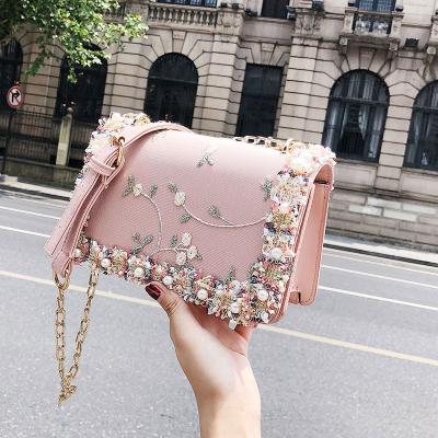 China Women Professional Leather Applique Purse Fashion RTS Fashion Cute Small Purse Handbag Fashion Bags Small Hands Purse for sale