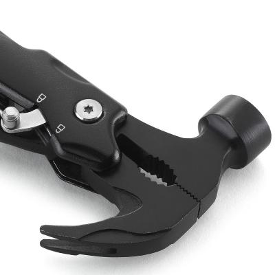 China Outdoor Camping Survival Tool Ax Hammer Multi Function Tool 14 In 1 Hammer Tool for sale