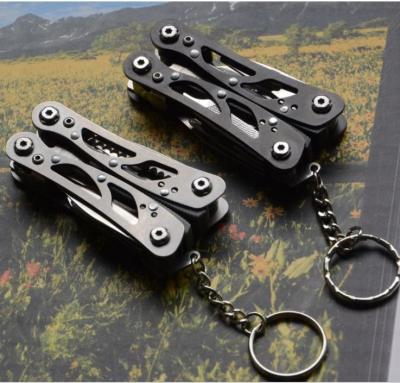 China Business Gift Free Sample Outdoor Camping Mini 13 In 1 Key Chain Multi Pliers Multi Tool for sale