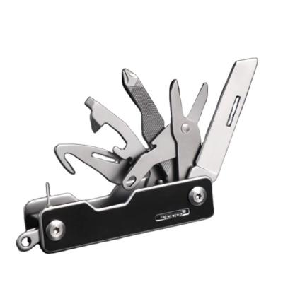 China SS420+ABS Free Sample EDC Folding Multi Scissor Multi Tools Tool Multi Functional Pocket Knife for sale