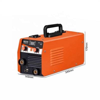 China 1kg Flux Cored Wire Mini Inverter No Gas Self-Shield 120A MIG 200 Welding Machine for sale