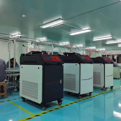 Cina Strumento di saldatura a laser intelligente HR-F1000 Controllo della temperatura doppia raffreddatore dell'acqua saldatura user-friendly in vendita