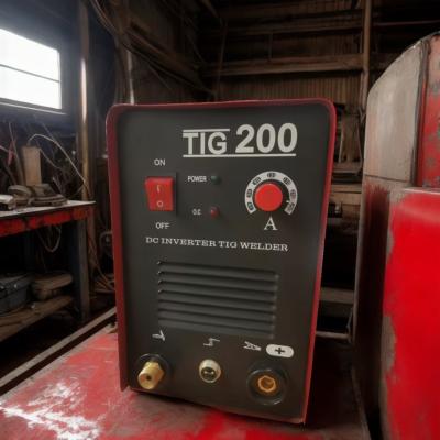 China TIG 200 TIG Welding with MOS Inverter Technology and DC Output Polarity at Unbeatable for sale