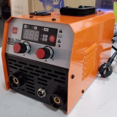 China 130Amp Mini Portable DC Inverter MIG Welding Machine MIG 200 for Easy and Convenient for sale