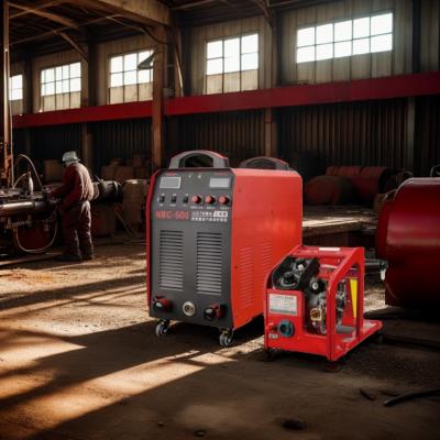 Κίνα 50 KG Heavy-Duty 380V MIG/MMA διττού σκοπού συγκολλητής NBC-500 WeldMaster με τροφοδοτικό σύρματος προς πώληση