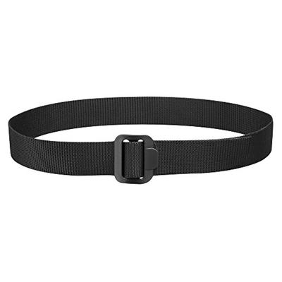 China Wholesale Nylon In Logo Running Custom Heavy Duty Mission Gina Brand Free Nylon Tactical Belt With Non Metal Buckle for sale