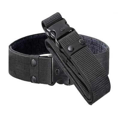 China 1000 D Cloth Gina Brand Heavy Duty Quick-Release Webbing Nylon Military Tactical Gun Belts With Plastic Buckle for sale