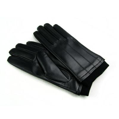 China Simple Luxury Mens Leather Touch Screen Text Winter Sheepskin Training Glove for sale