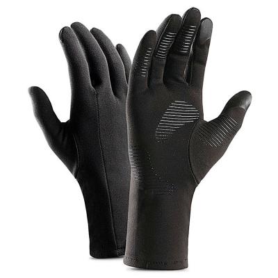 China Touch Screen Striped Warm Sports Winter Waterproof Gloves for sale