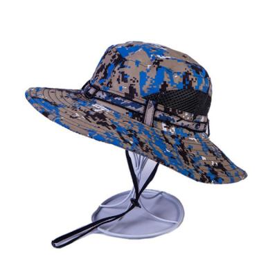 China breathable & Military Boonie Waterproof Tactical Army Bucket Hat Mens Jungle Bush Safari Fishing Cap for sale