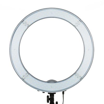 China Photogrphy RL-18 makeup led photo studio light lamp makeup led ring light 5500k 240leds photography ring light for sale