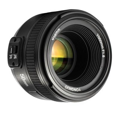 China YONGNUO YN 50mm f/1.8 AF Lens YN50mm Auto Focus Lens Wide Aperture Aperture Lens For Nikon DSLR Camera 52.0*68.0mm for sale