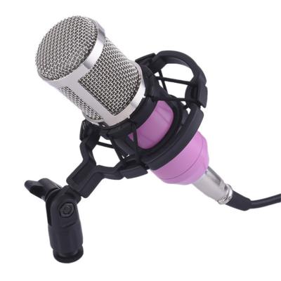 China Professional Mini BM800 800 MIC Handheld Microphone Studio Condenser Microphone BOM with Shock Mount for Computer for sale