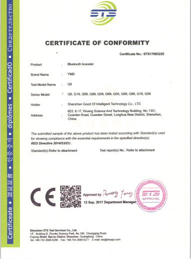 CE - Ningbo  Fantastic International Trade Co., Ltd.