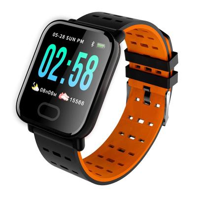 China QWERTY Keyboard Dropshipping A6 Smart Watch Wristband Heart Rate Monitor Sport Fitness Tracker Wristband for sale