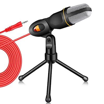 China Condenser Microphone Dropshipping Condenser Microphone 3.5mm Plug Home Stereo MIC With Desktop Tripod for sale