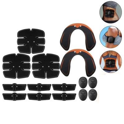 China PU Leather Electric Hip Trainer Body Shape Muscle Stimulator (Polyurethane) Dropshipping 15Pcs/Set for sale