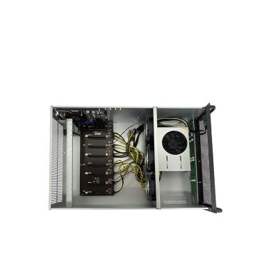 China With Fan 4U Customize Graphics Card Data Center Rack Type Case Rack Industrial Online Exchange 6 Or 8 Server IDC for sale