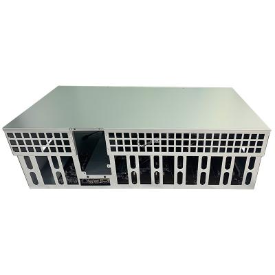 China With Fan 70mm 8GPU Atx 8 GPU Case View Computer Server Chassis Spacer Video Card For 3080 Graphics Card for sale