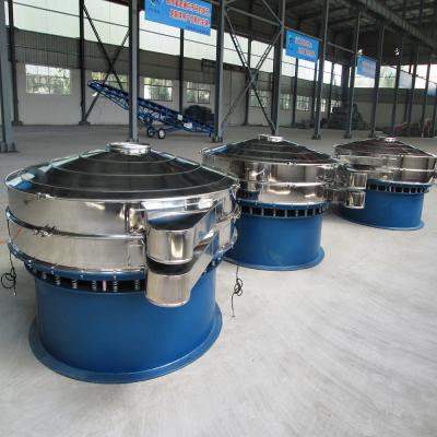 China Construction worksÂ   Factory direct sales circular cassava vibrating sieve vibration rotary screen separator for sale