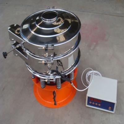 China Plant Sieve Ultrasonic Circular Vibrating Rotary Screen For Flour for sale