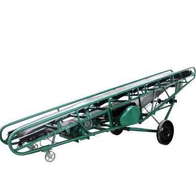 China Adjustable plant size and moving belt conveyor for bulk material handling for sale